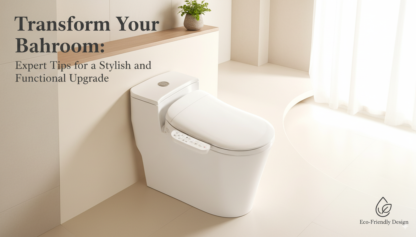 🚽 Transform Your Bathroom with a Bidet Toilet Seat