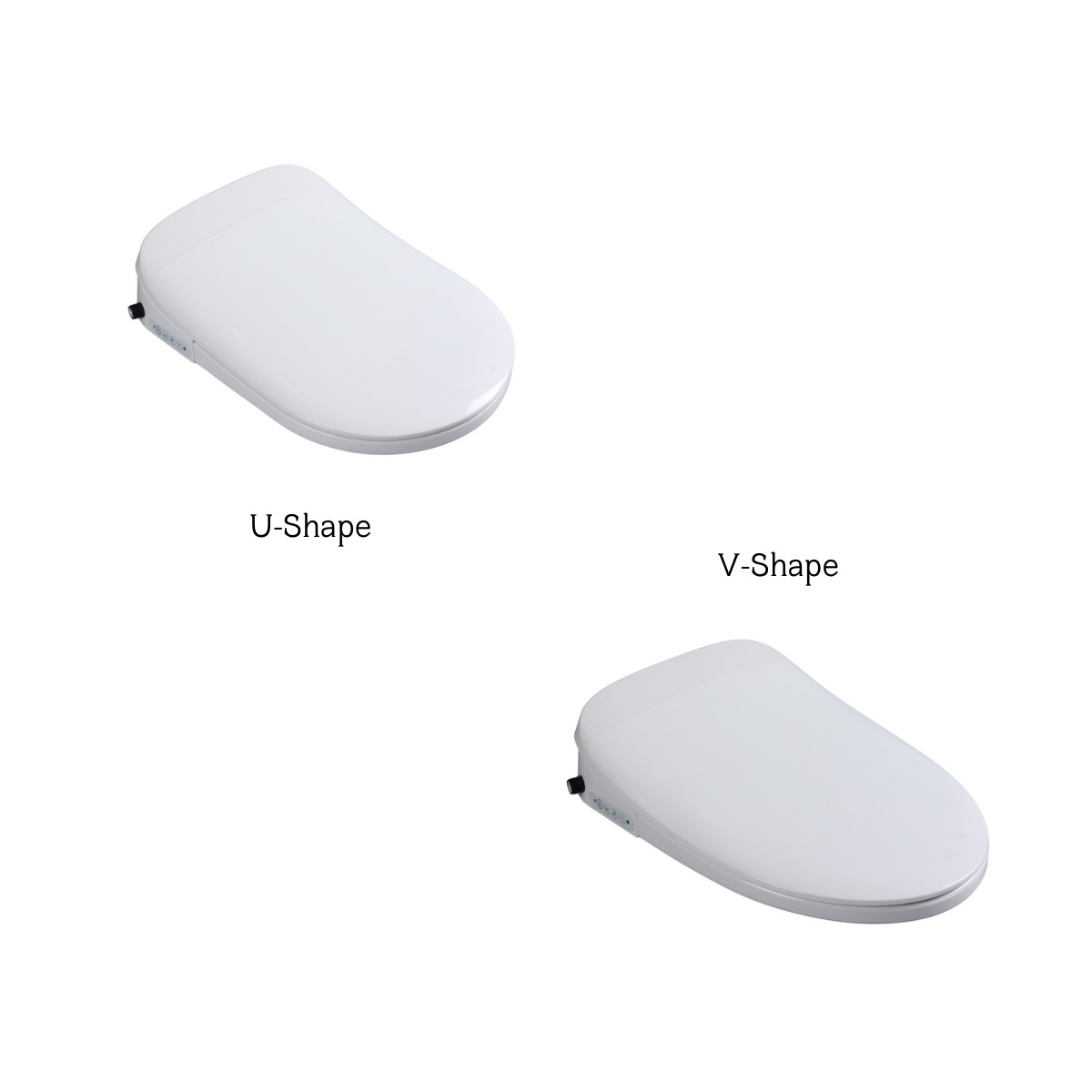 E2100 Bidet Seat - Side View